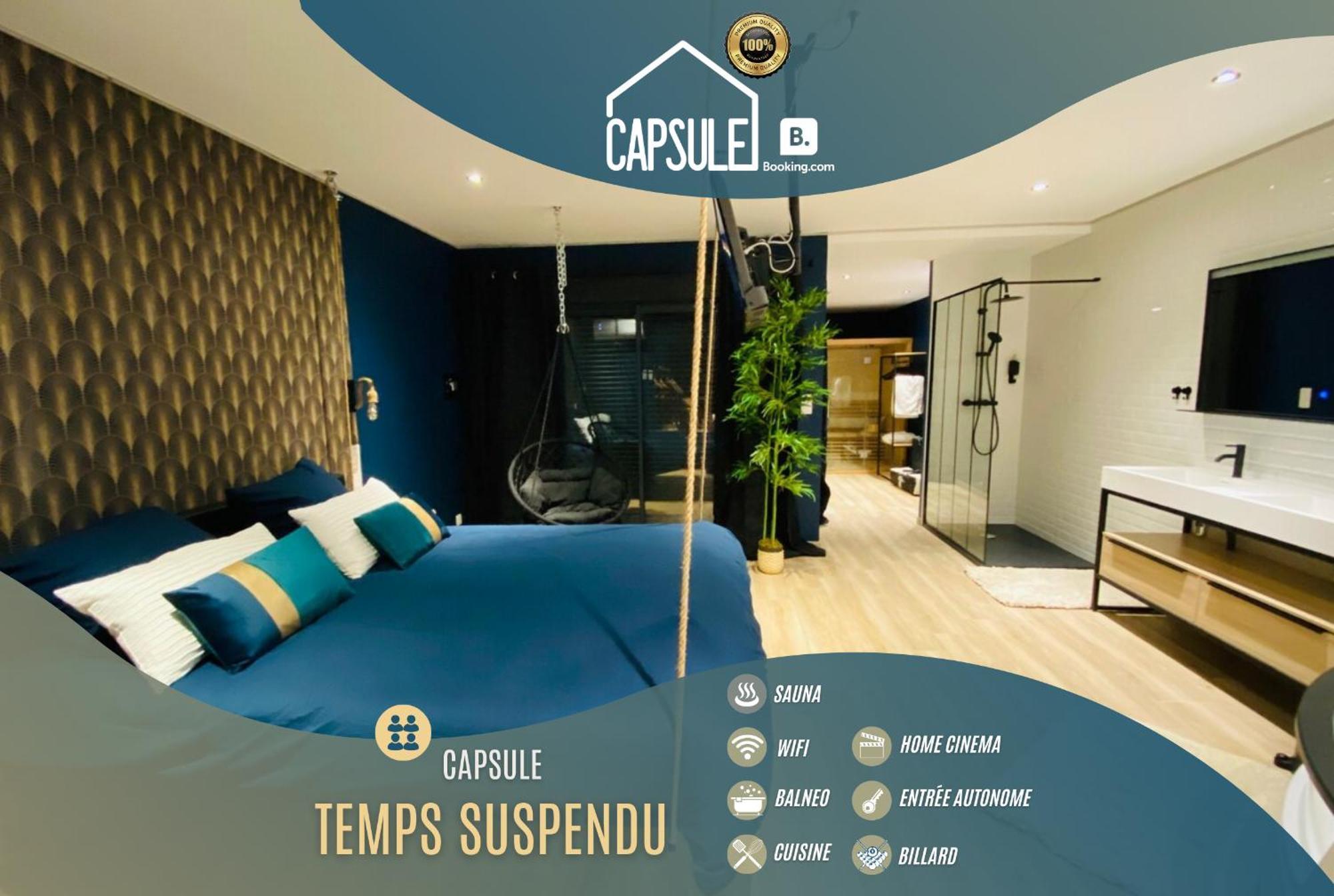 Capsule Temps Suspendu - Balneo, Home Cinema & Billard Valenciennes Exterior foto